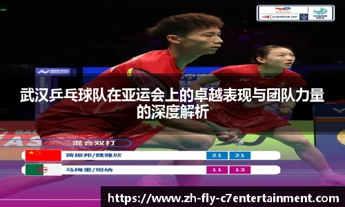 武汉乒乓球队在亚运会上的卓越表现与团队力量的深度解析